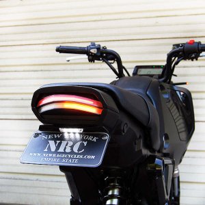 Honda Grom Fender Eliminator Kit - New Rage Cycles - Plug & Play - Black - `21-`27
